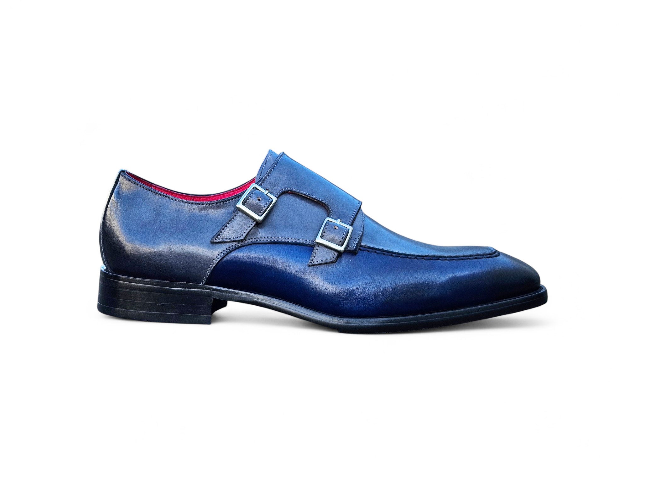 Double Monk Strap Two Tone Carrucci