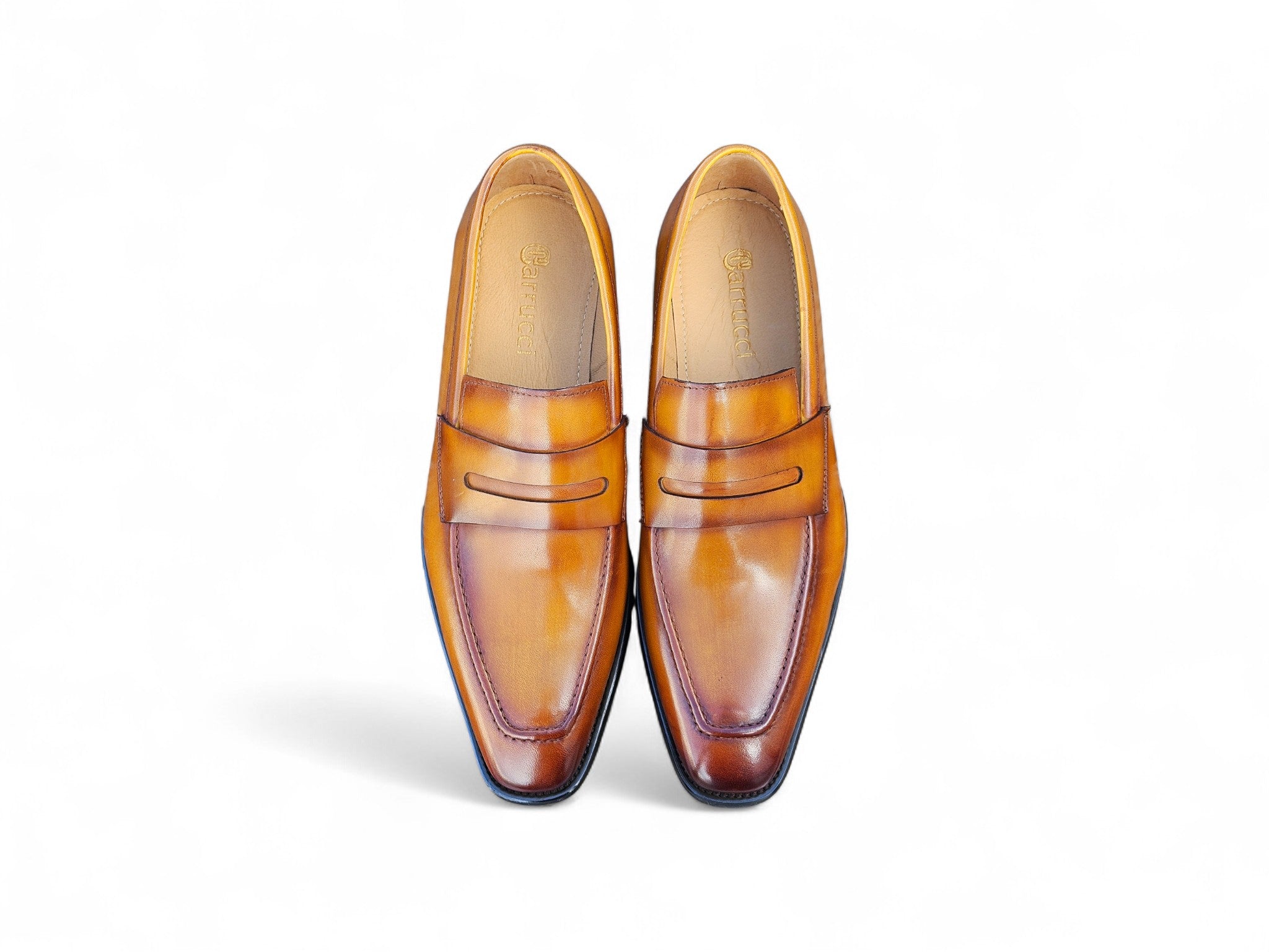 Patina Finished Penny Loafer Carrucci
