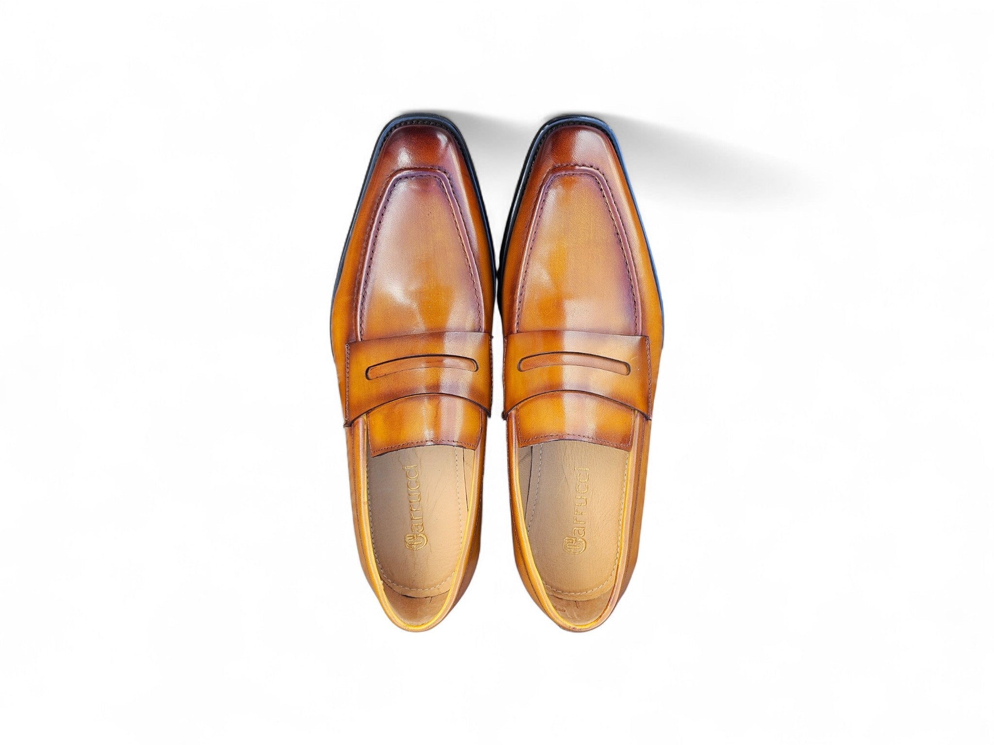 Patina Finished Penny Loafer Carrucci