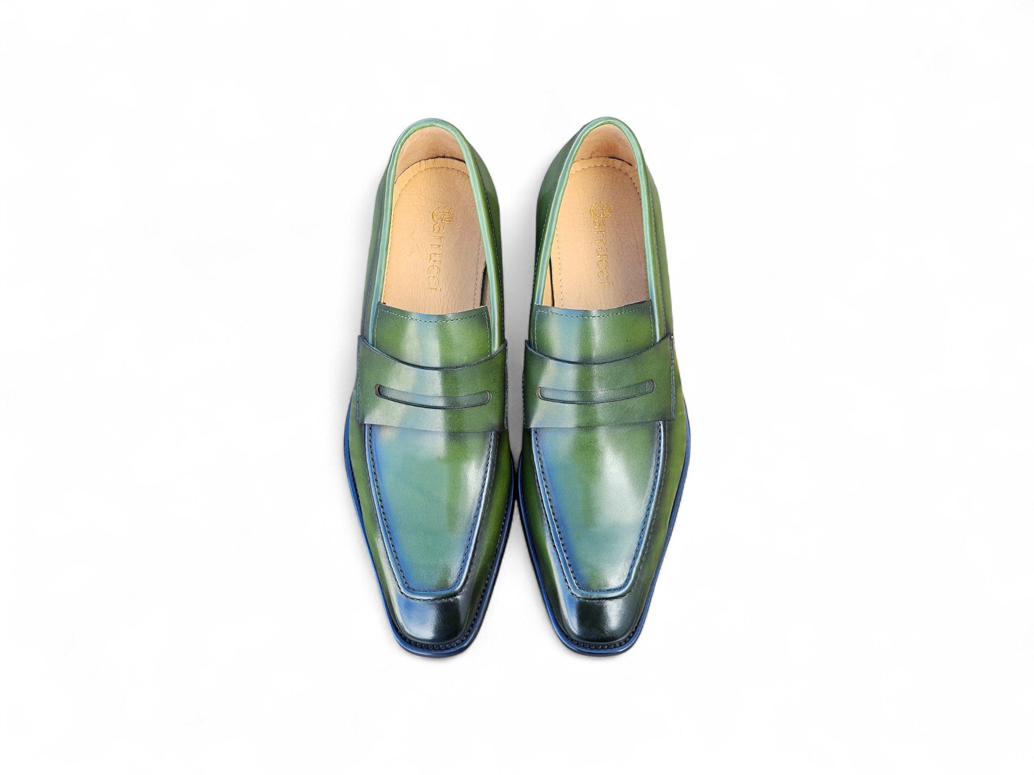 Patina Finished Penny Loafer Carrucci