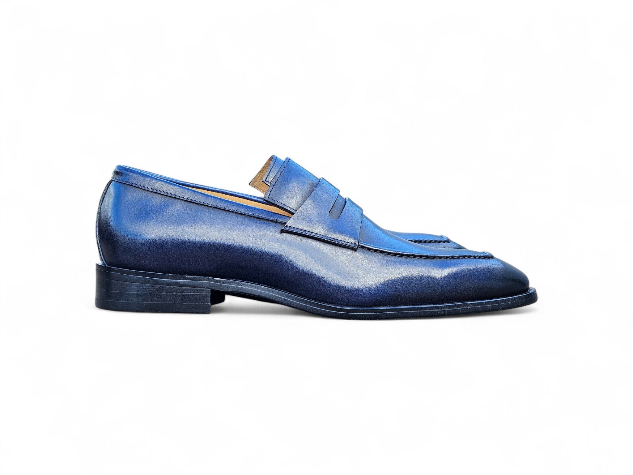 Patina Finished Penny Loafer Carrucci