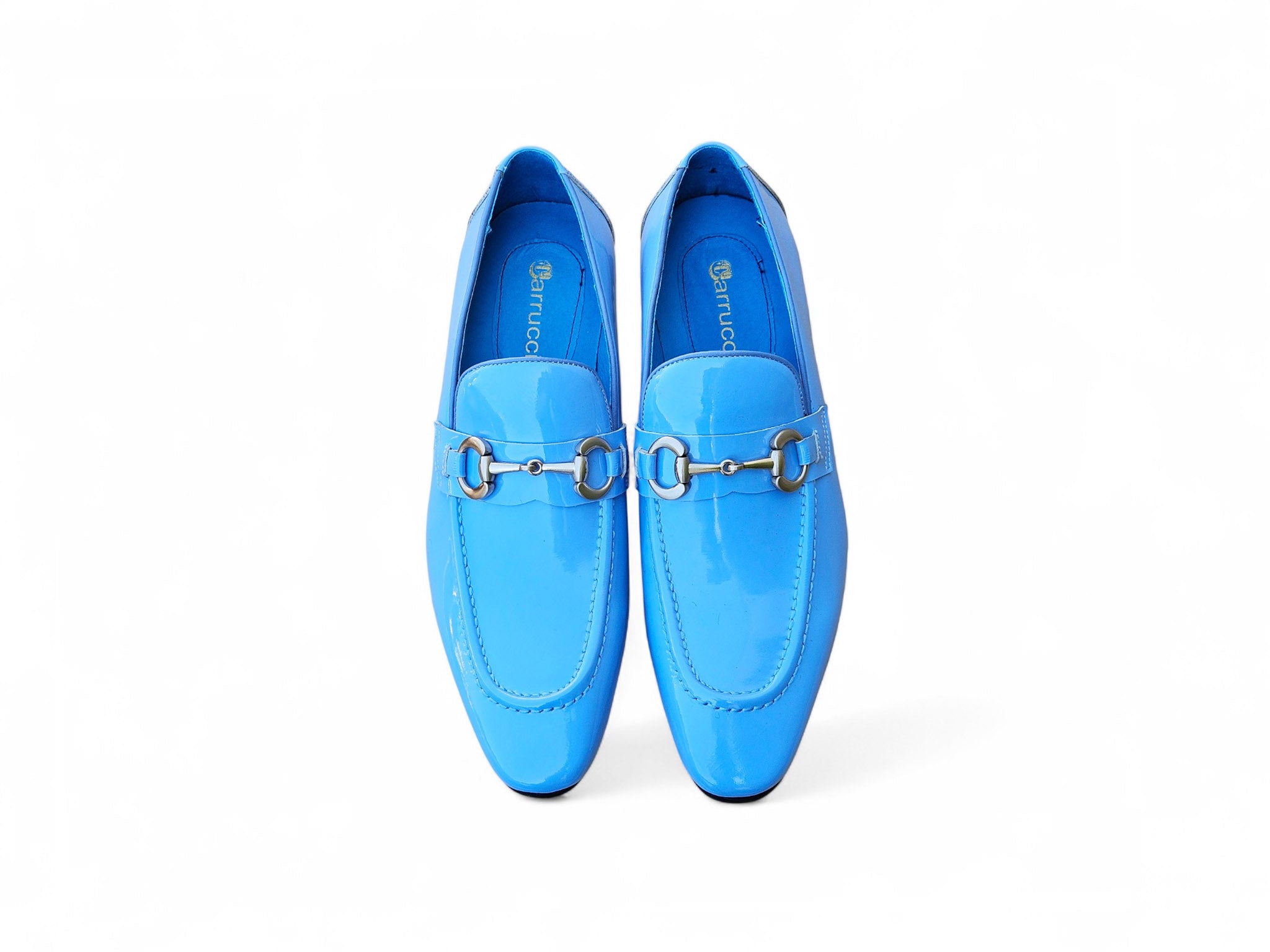 Patent Leather Horse Bit Loafer Carrucci