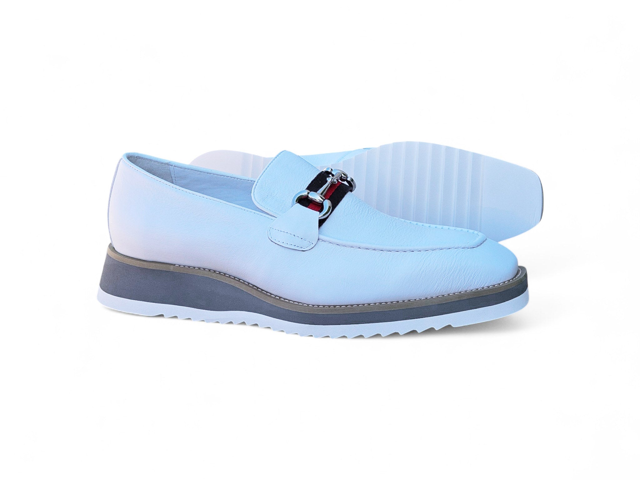 Calfskin Slip-On Horsebit Loafer Carrucci