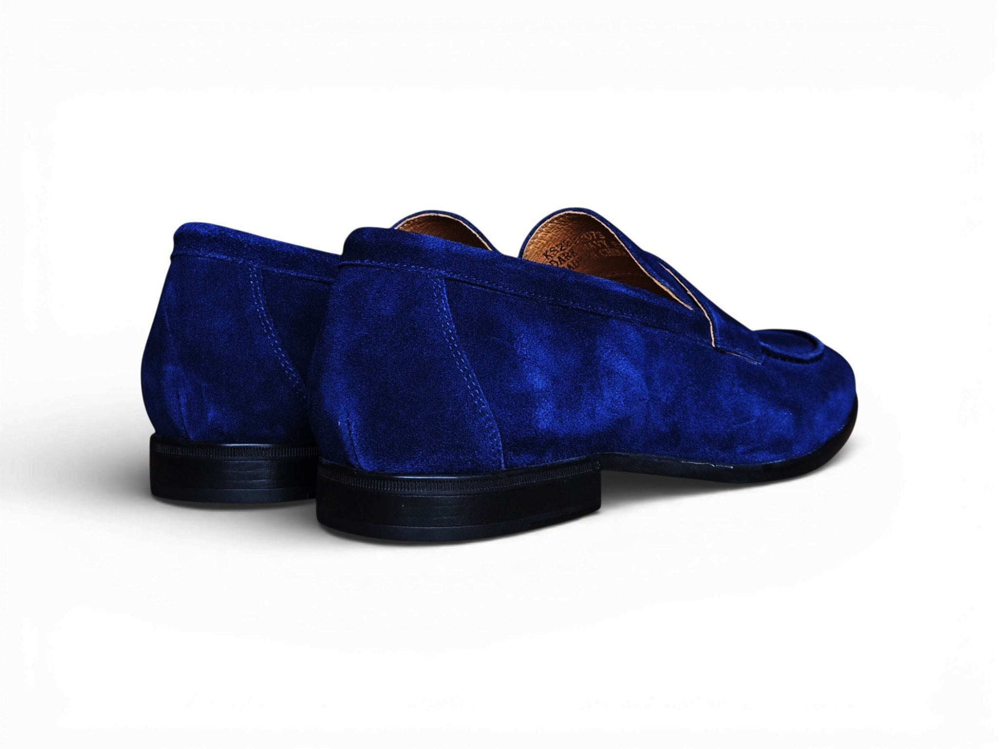 Suede Penny Loafer with Flexible Outsole