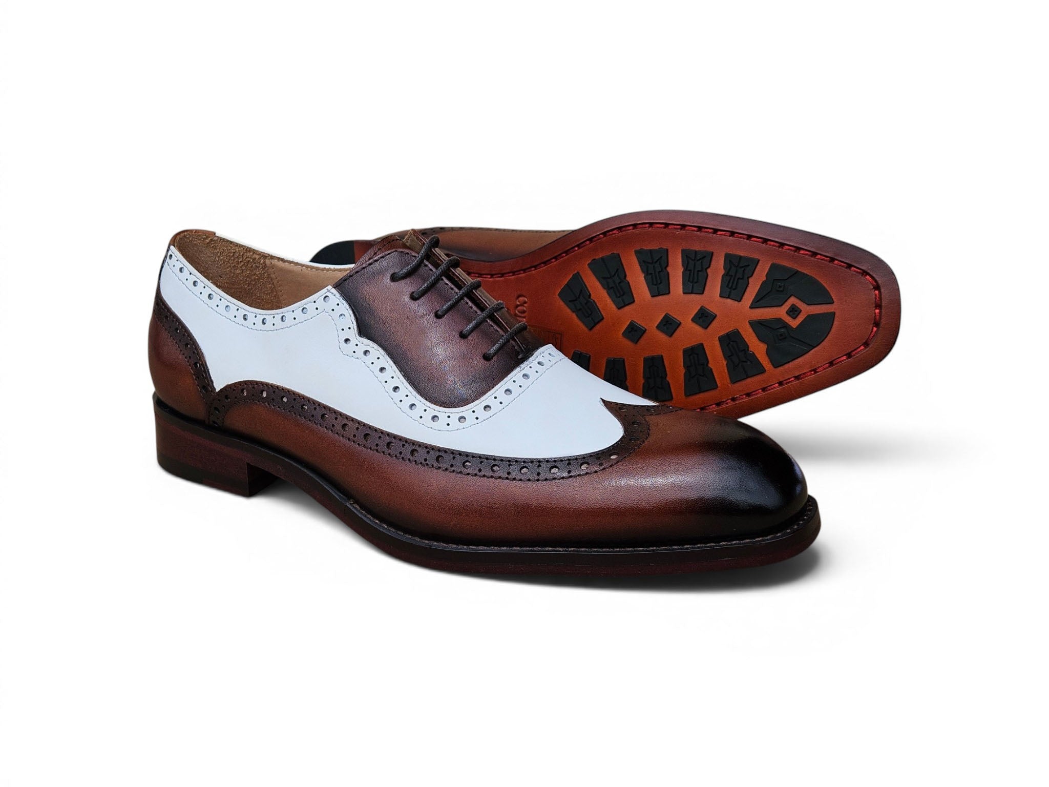 Alex Two Tone Wingtip Oxford