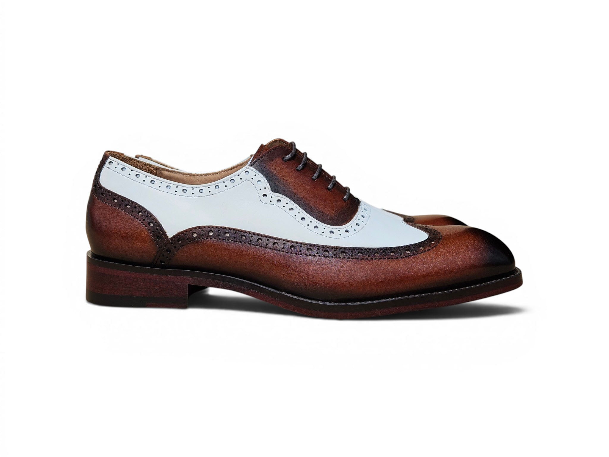 Alex Two Tone Wingtip Oxford