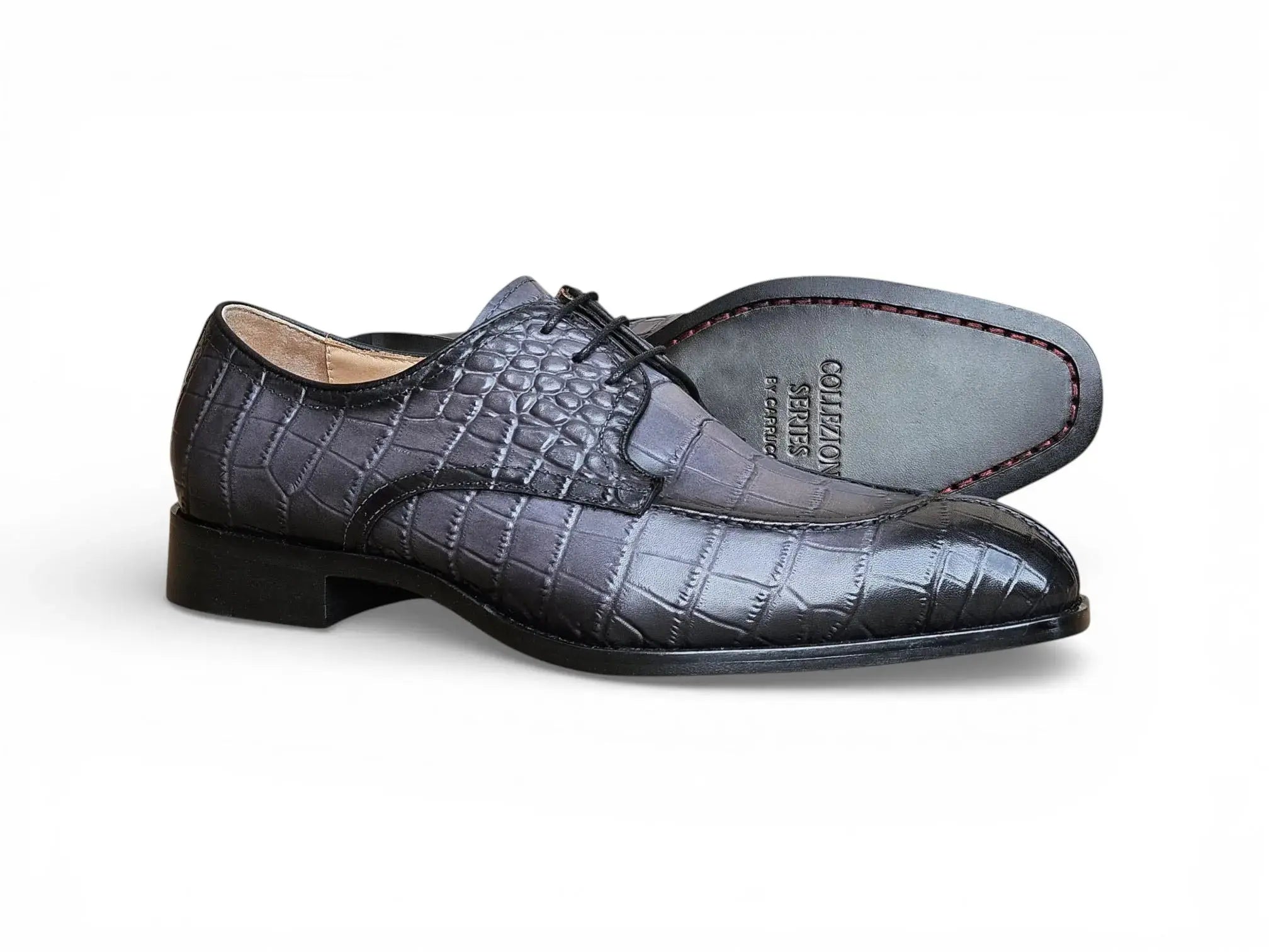 Allen II Embossed Split Toe Derby Carrucci