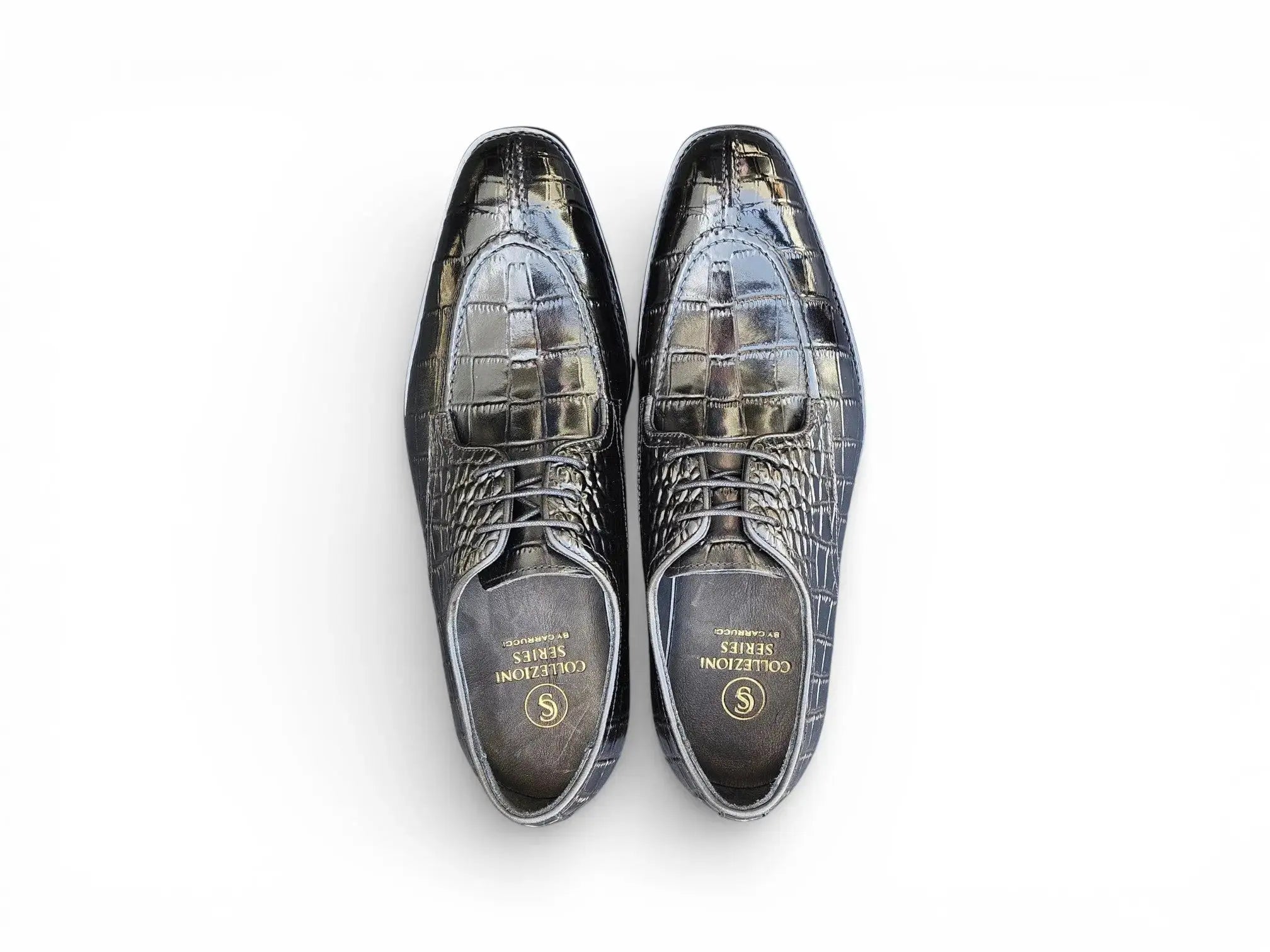 Allen II Embossed Split Toe Derby Carrucci