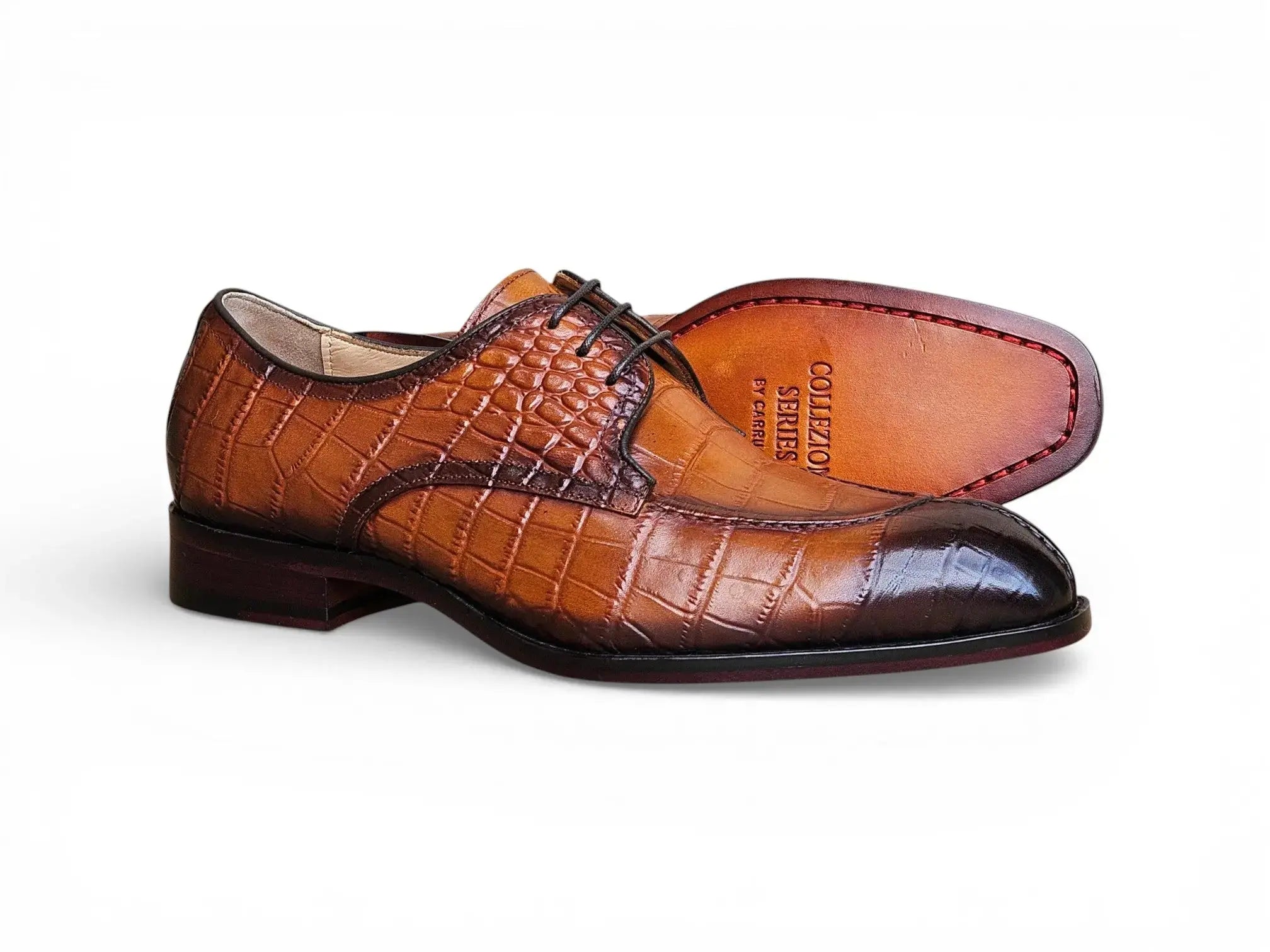 Allen II Embossed Split Toe Derby Carrucci