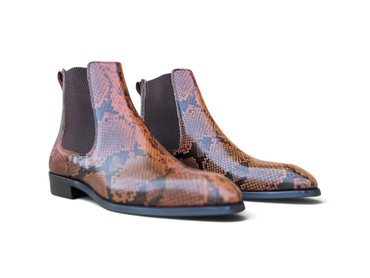 Animal Printed Chelsea Boot Carrucci