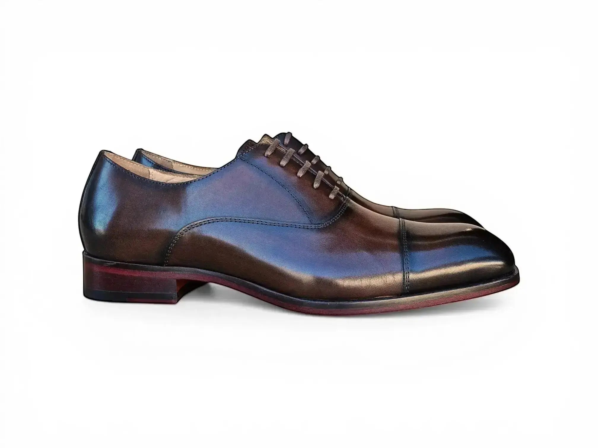 Avon Cap Toe Oxford in Leather Sole Carrucci