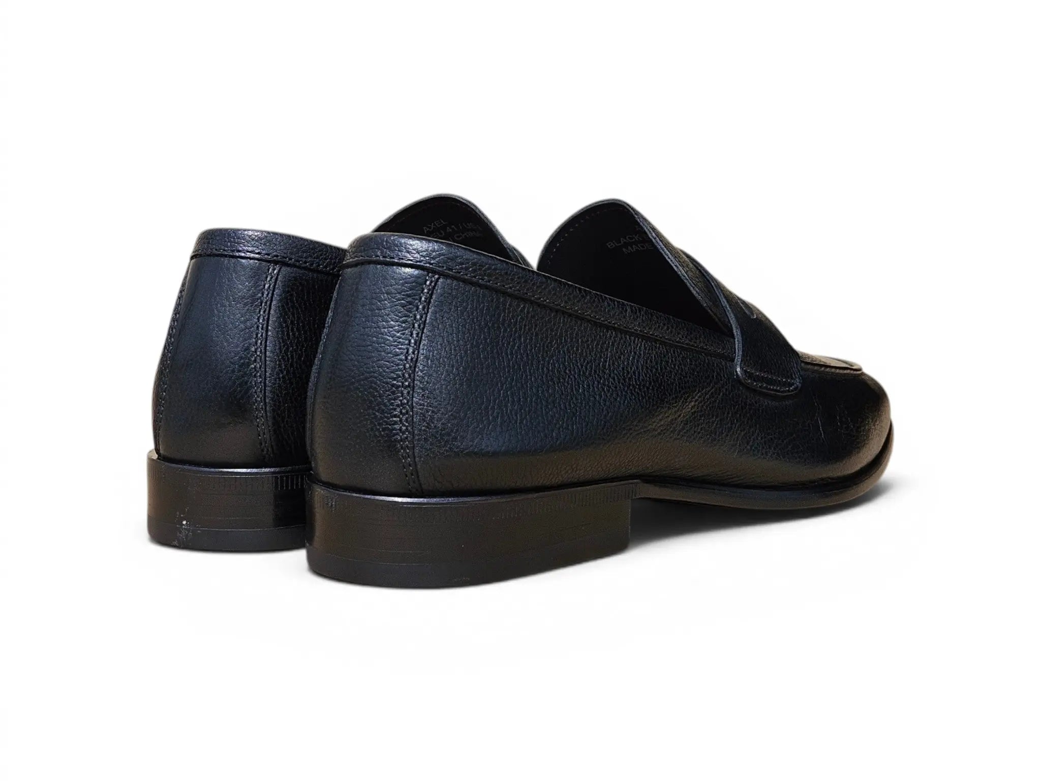 Axel Penny Loafer Tumble Leather Carrucci