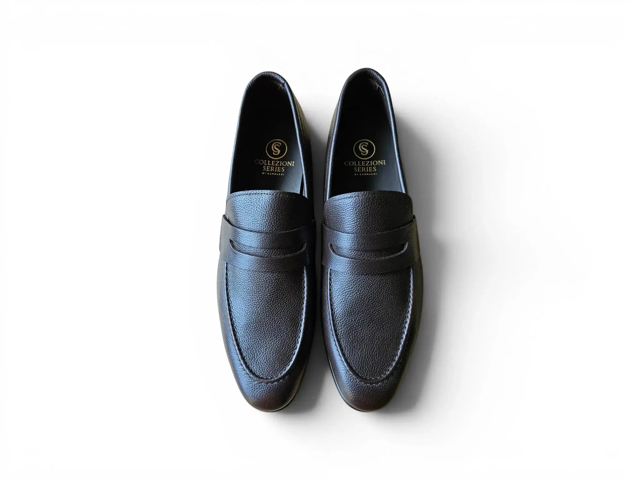 Axel Penny Loafer Tumble Leather Carrucci