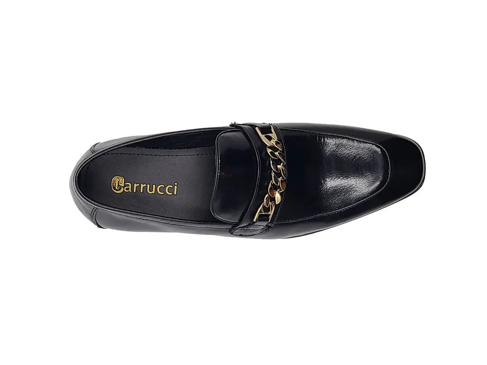 Beveled Squared Toe Loafer Carrucci