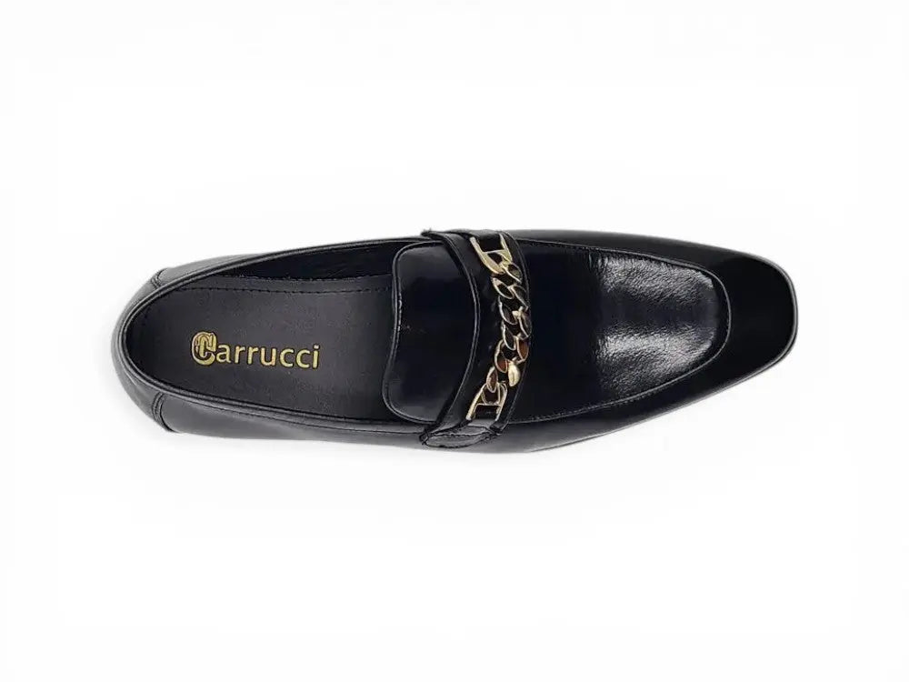 Beveled Squared Toe Loafer Carrucci