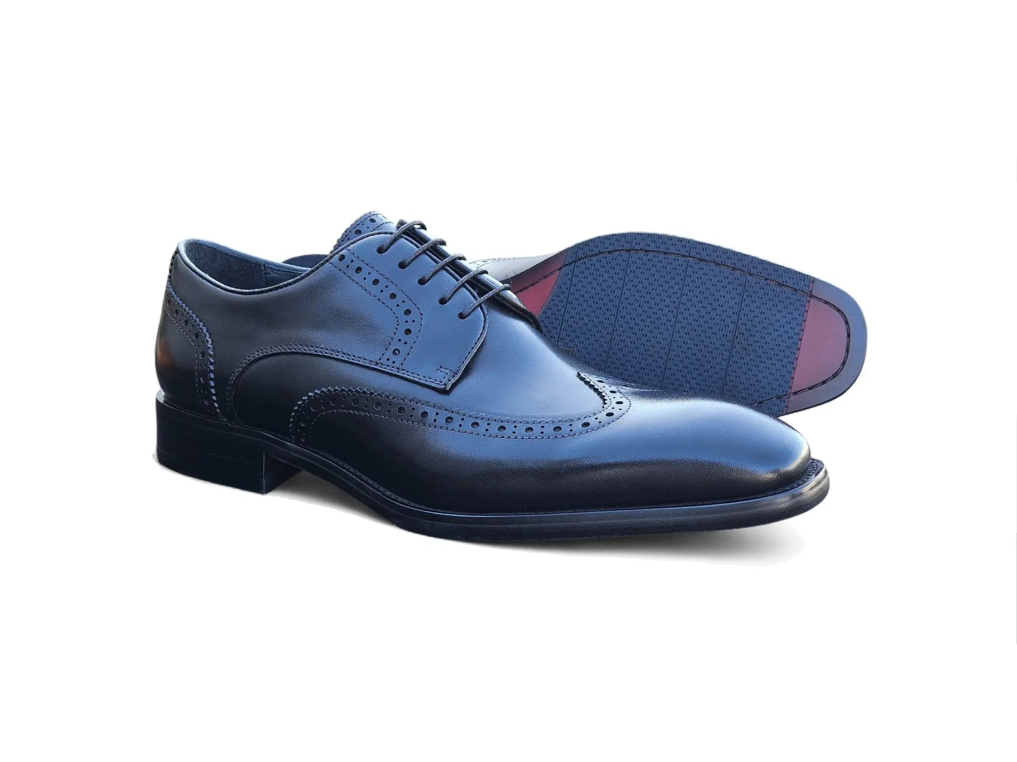 Blucher Style Wingtip Derby Carrucci