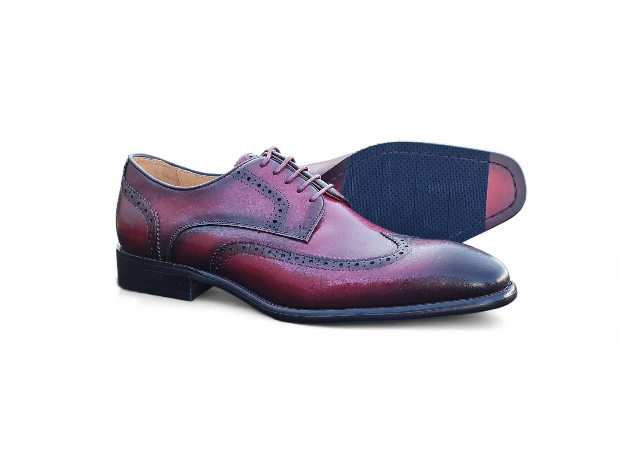 Blucher Style Wingtip Derby Carrucci