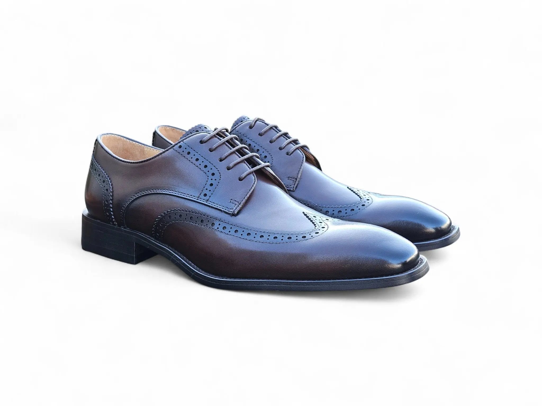 Blucher Style Wingtip Derby Carrucci