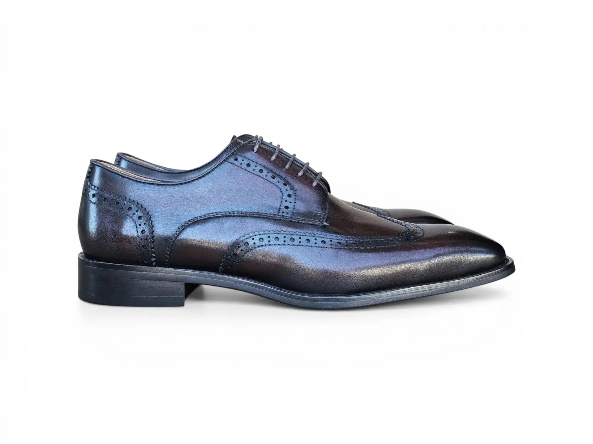Blucher Style Wingtip Derby Carrucci