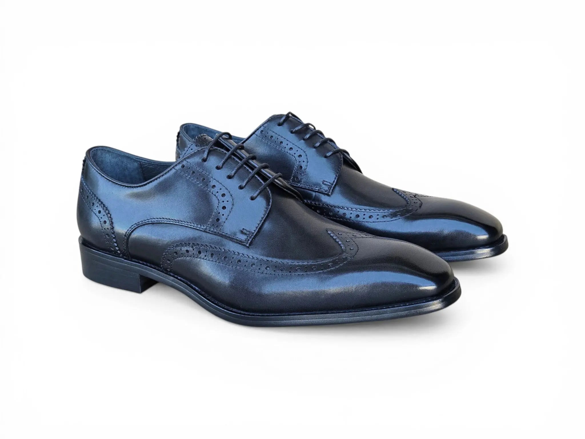Blucher Style Wingtip Derby Carrucci