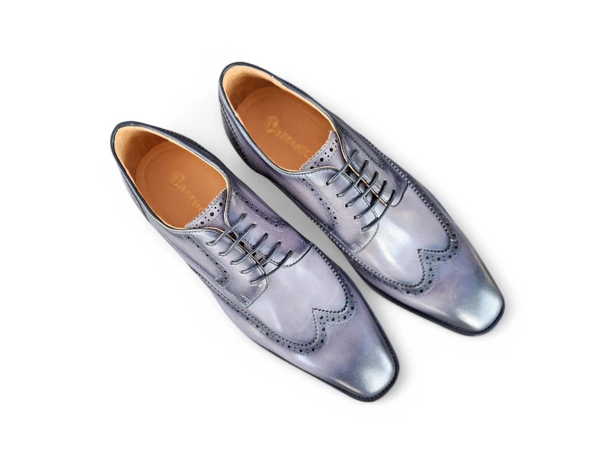 Blucher Style Wingtip Oxford Carrucci