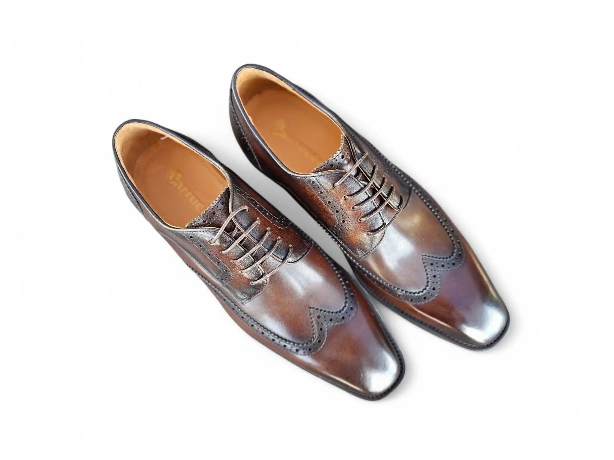 Blucher Style Wingtip Oxford Carrucci