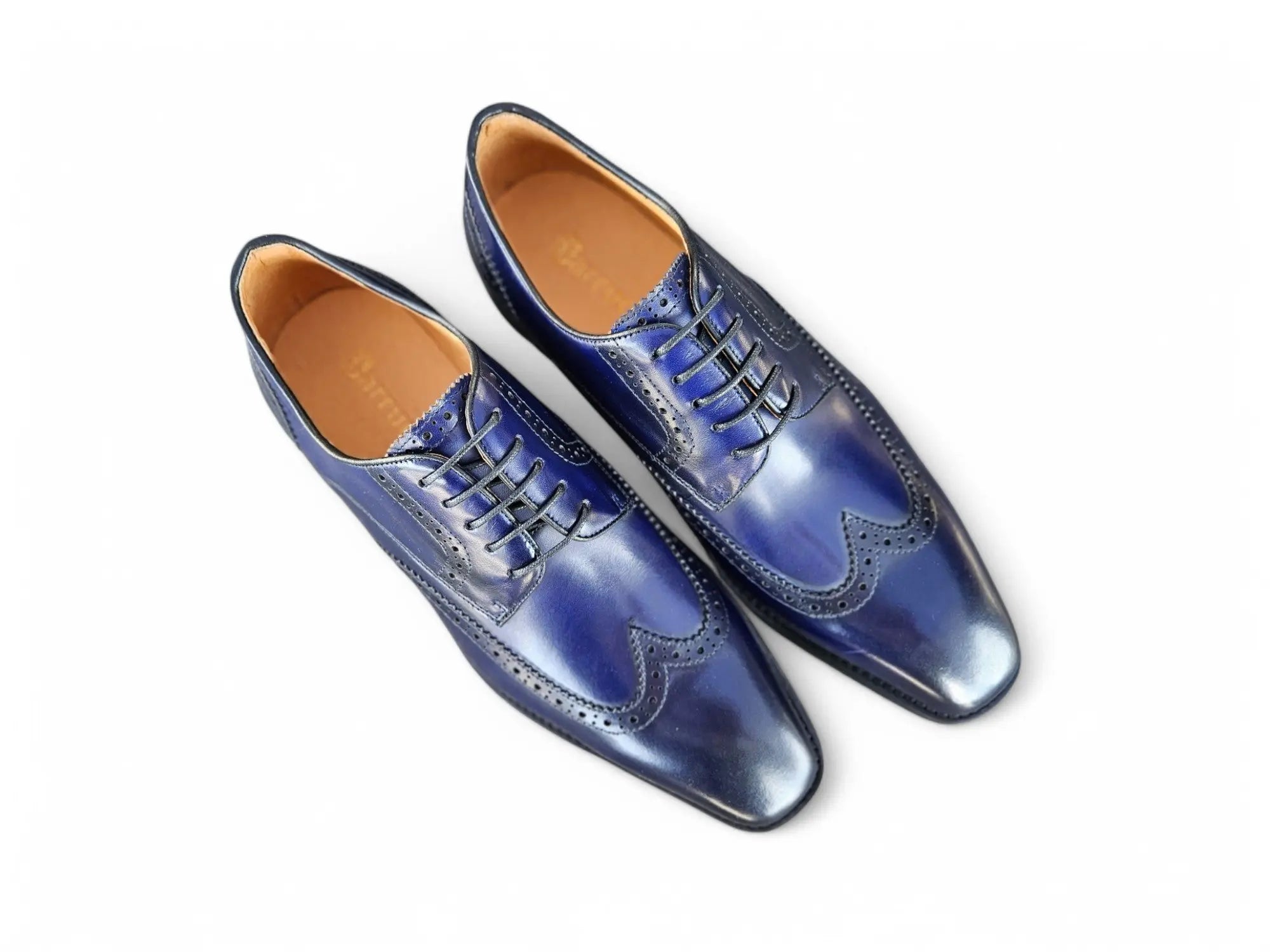 Blucher Style Wingtip Oxford Carrucci