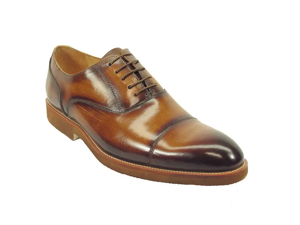 Burnished Cap Toe Oxford Carrucci