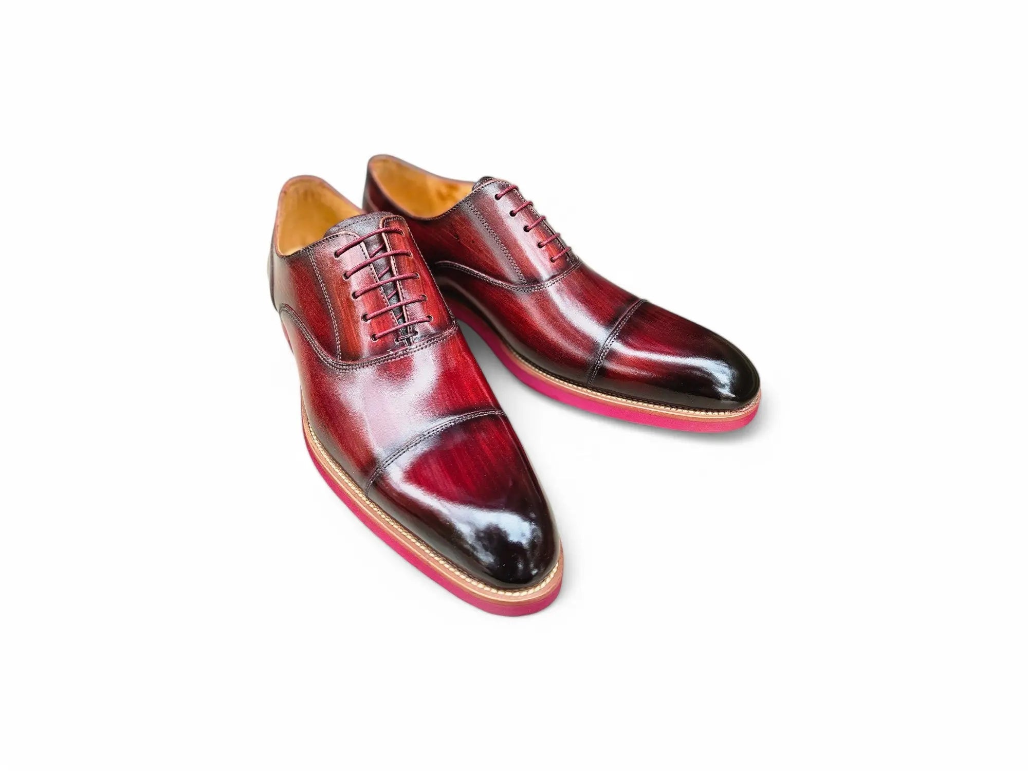 Burnished Cap Toe Oxford Carrucci