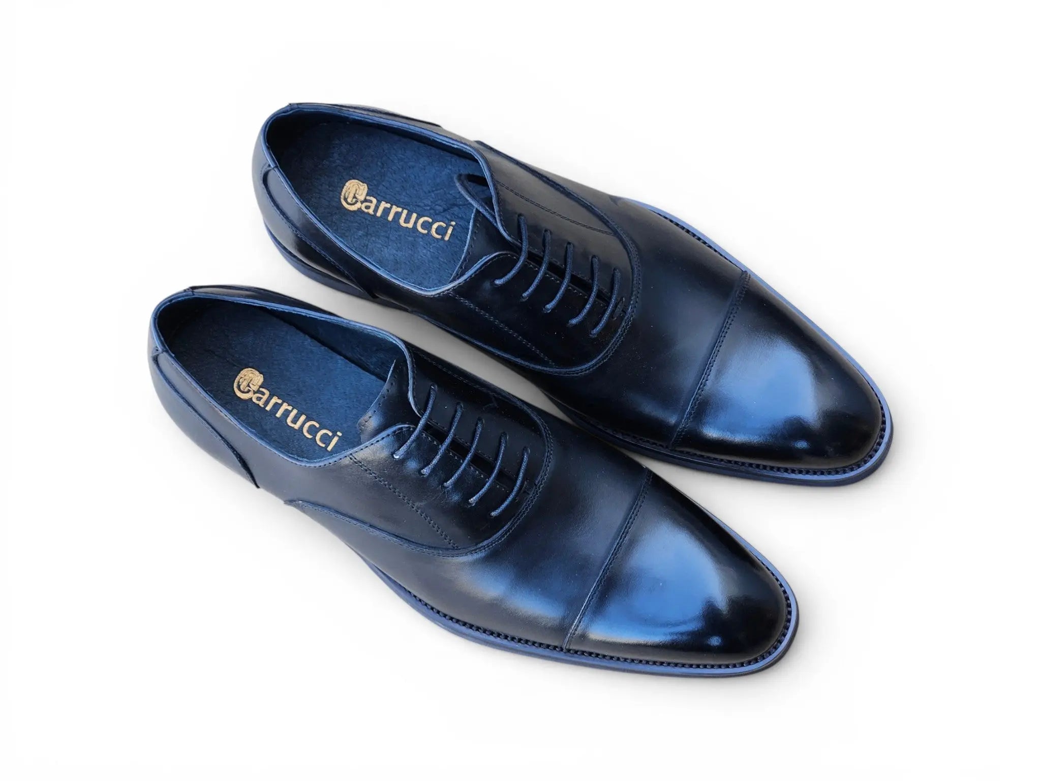 Burnished Cap Toe Oxford Carrucci