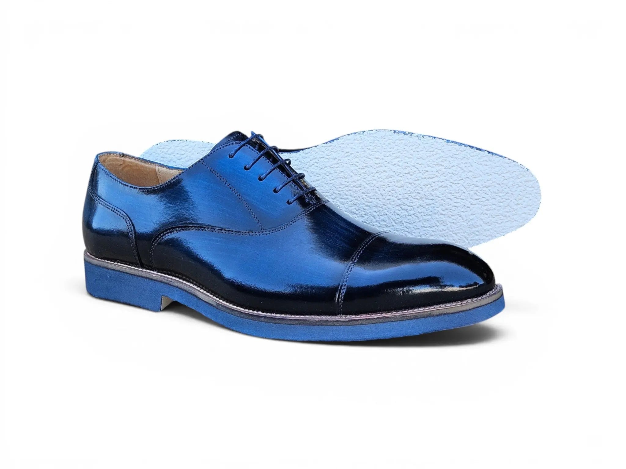 Burnished Cap Toe Oxford Carrucci