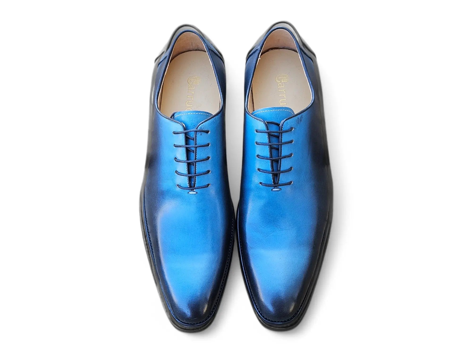 Burnished Two Tone Wholecut Oxford Carrucci