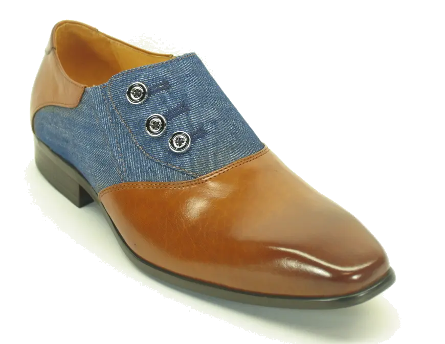 Button-up Slip-on Loafer Carrucci