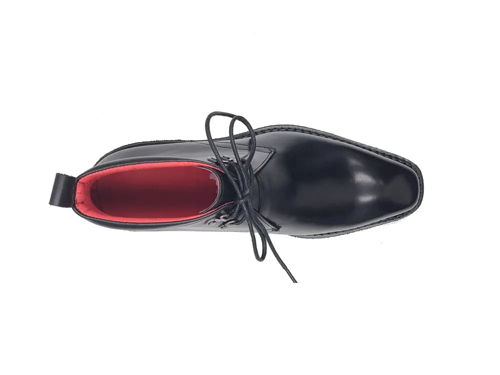 Calfskin Chukka Boot with Lug Sole Carrucci