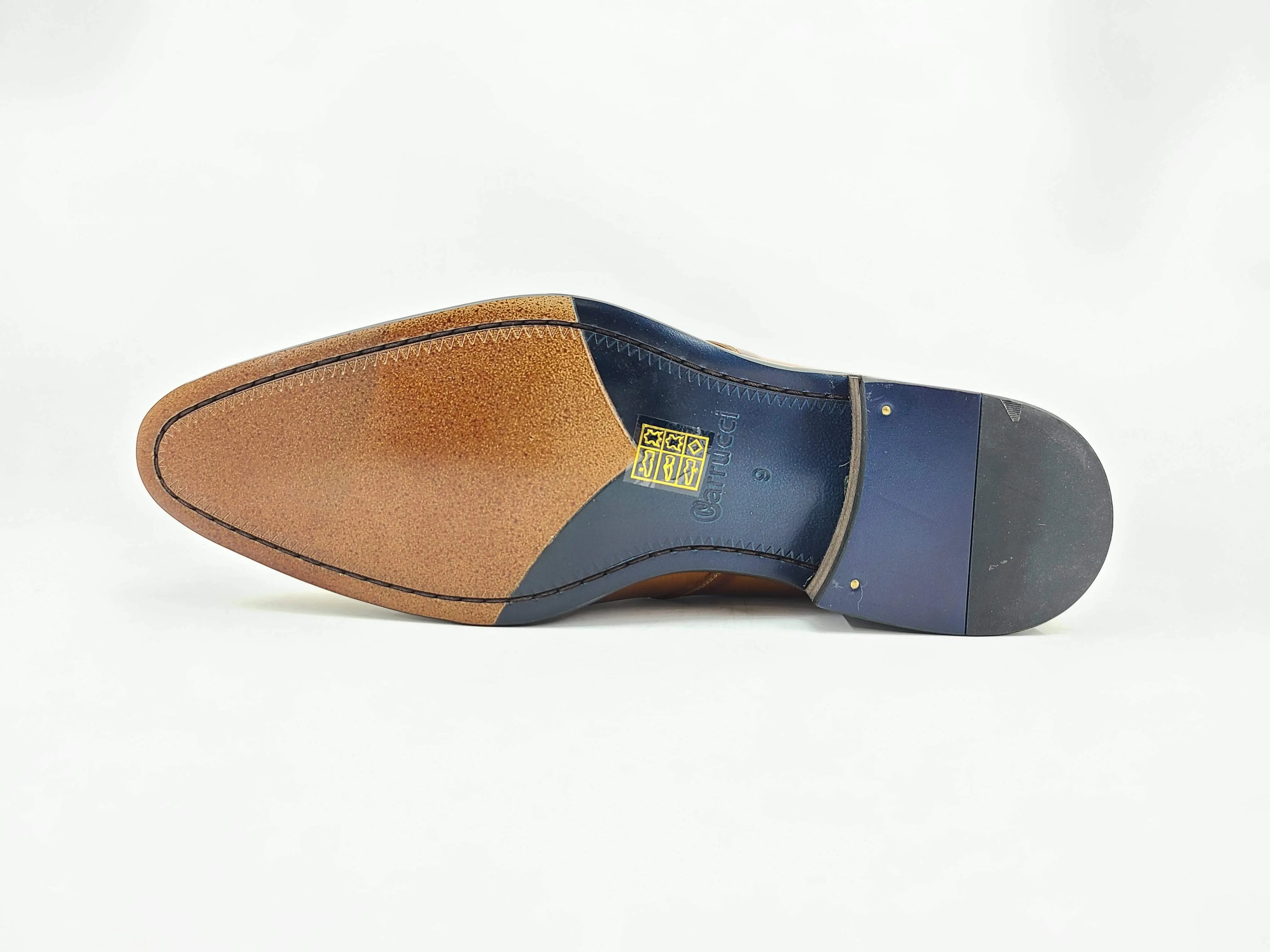 Calfskin Lace-up Leather Shoes Carrucci