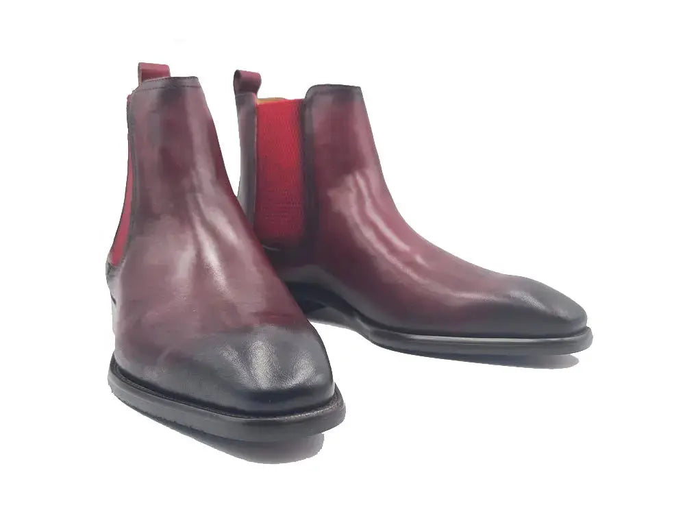 Calfskin Leather Chelsea Boot Carrucci