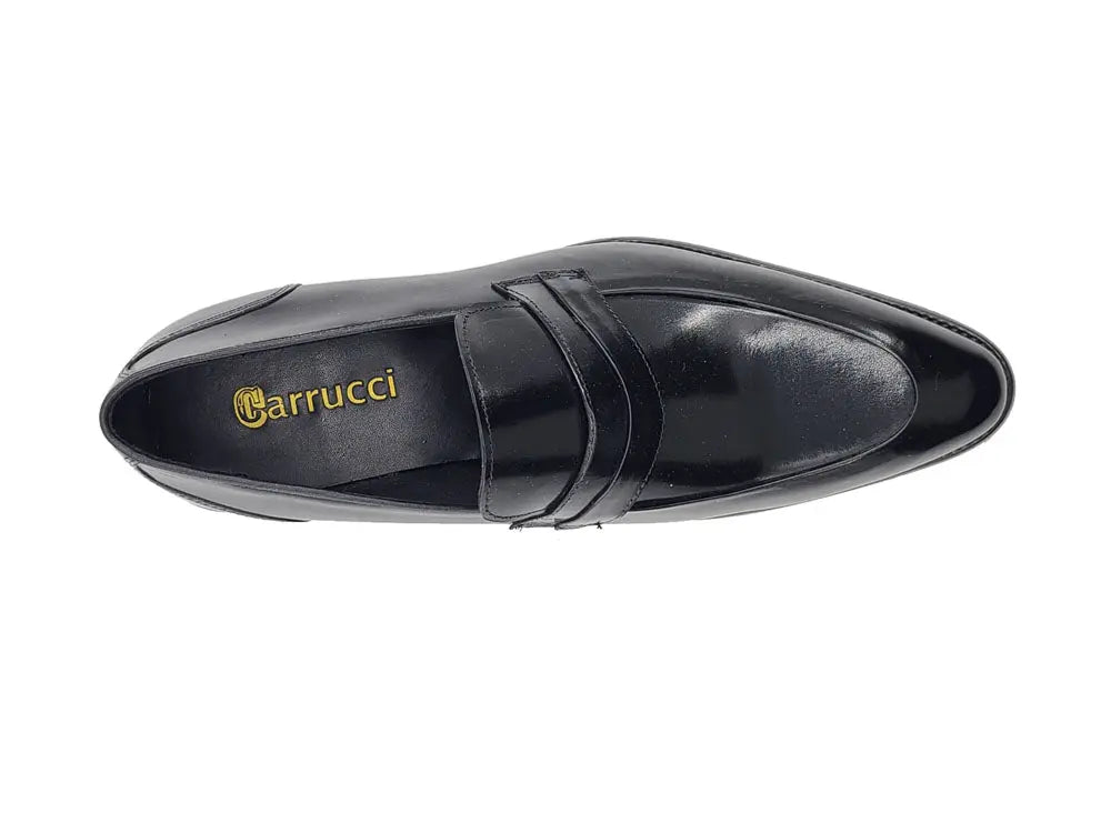 Calfskin Modern Classic Penny Loafer Carrucci