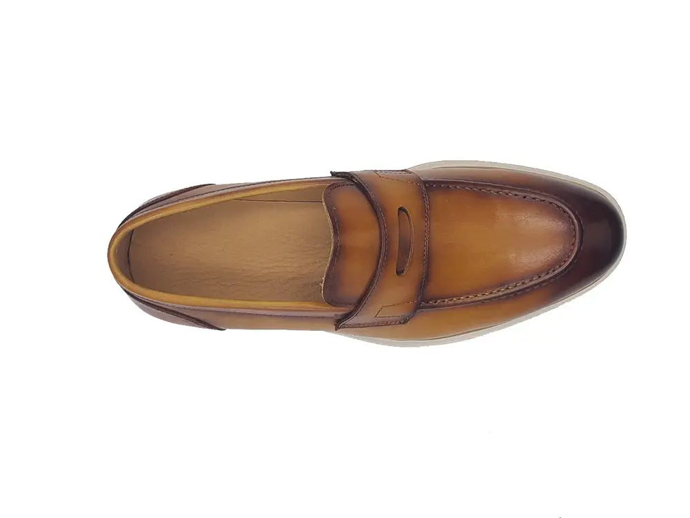 Calfskin Penny Loafer Carrucci