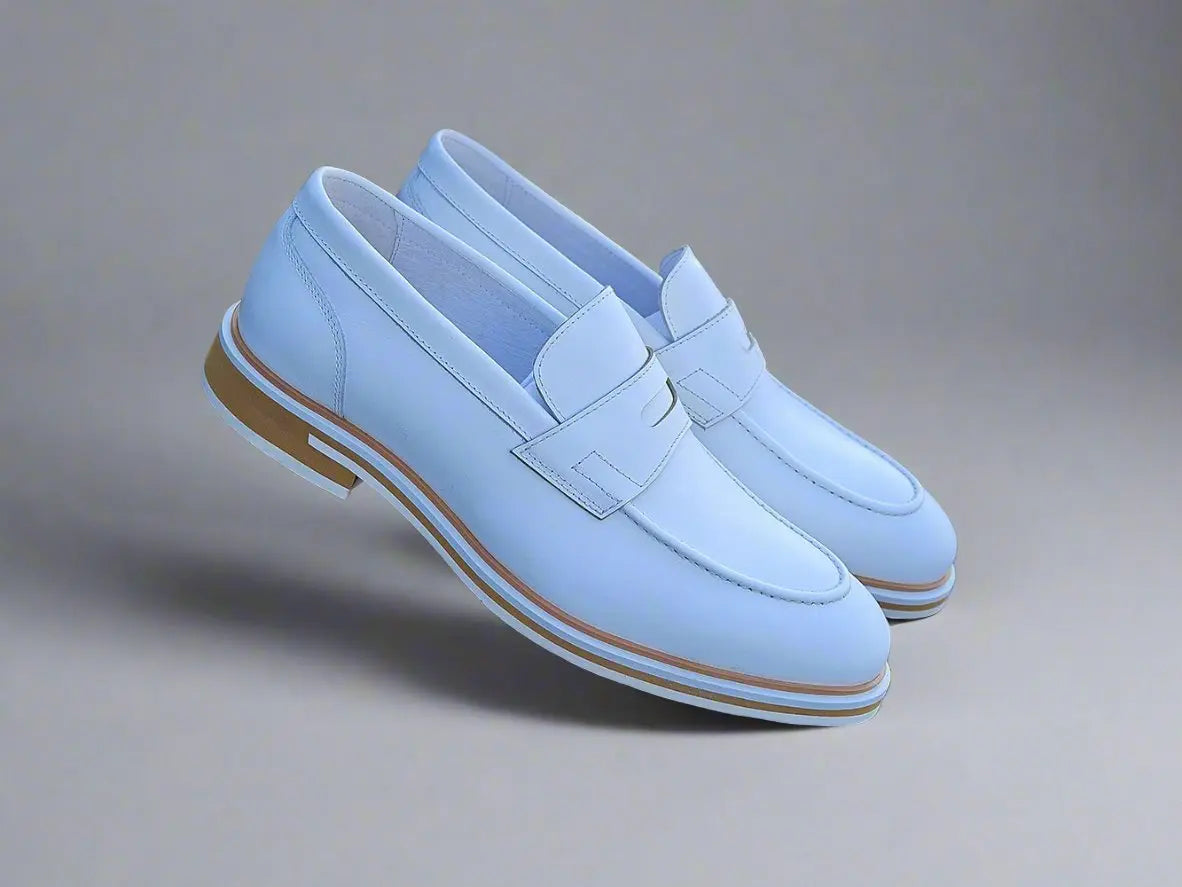 Calfskin Penny Loafer Carrucci
