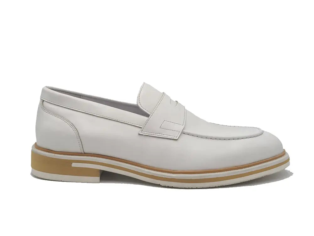 Calfskin Penny Loafer Carrucci