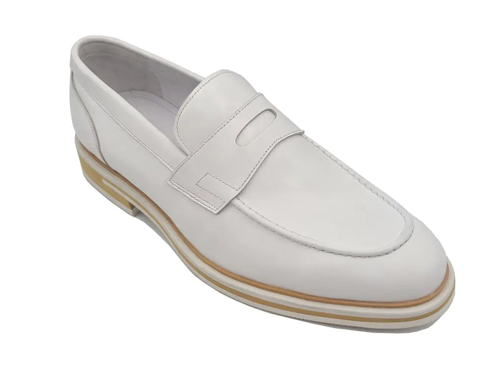 Calfskin Penny Loafer Carrucci