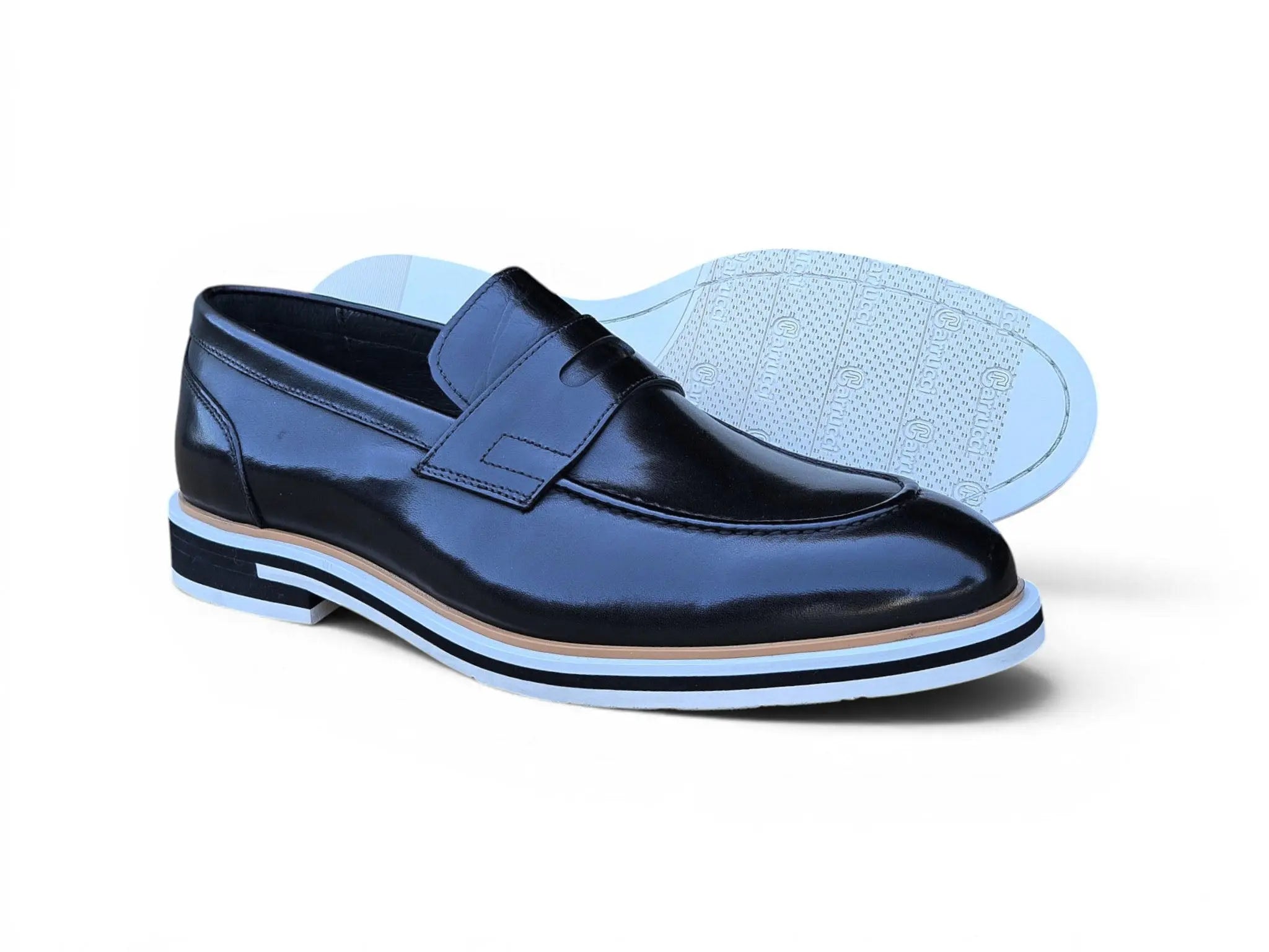 Calfskin Penny Loafer Carrucci