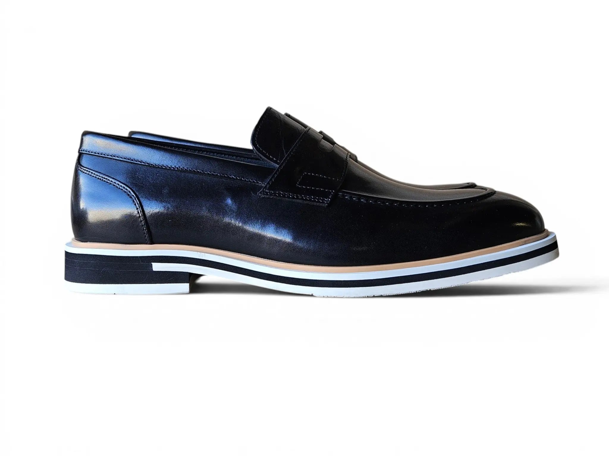Calfskin Penny Loafer Carrucci