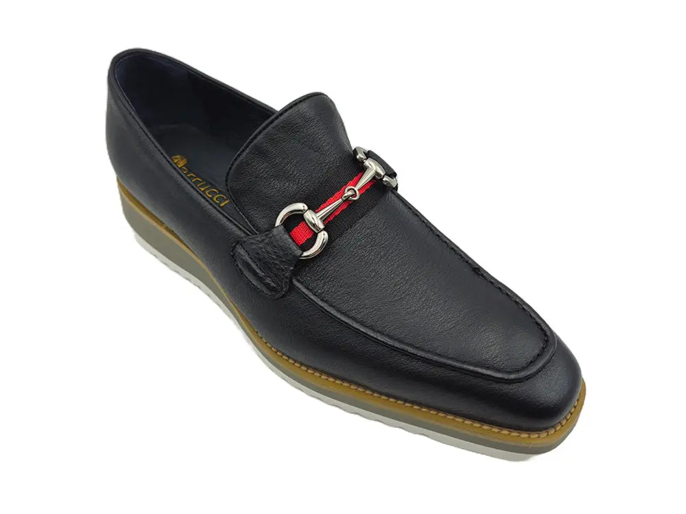 Calfskin Slip-On Horsebit Loafer Carrucci