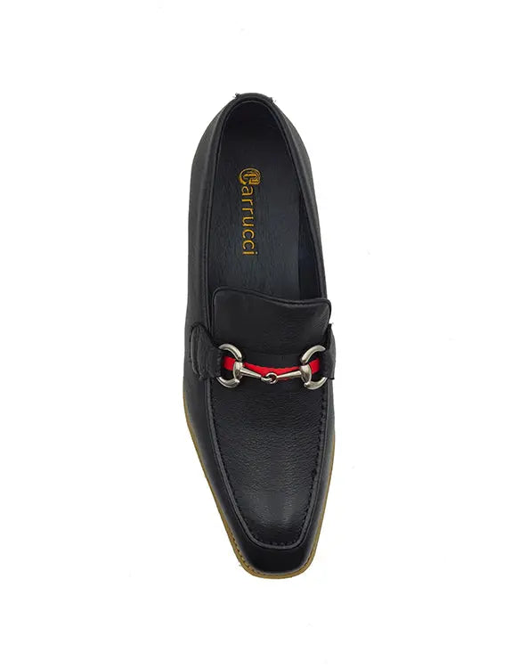 Calfskin Slip-On Horsebit Loafer Carrucci