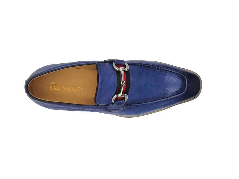Calfskin Slip-On Horsebit Loafer Carrucci