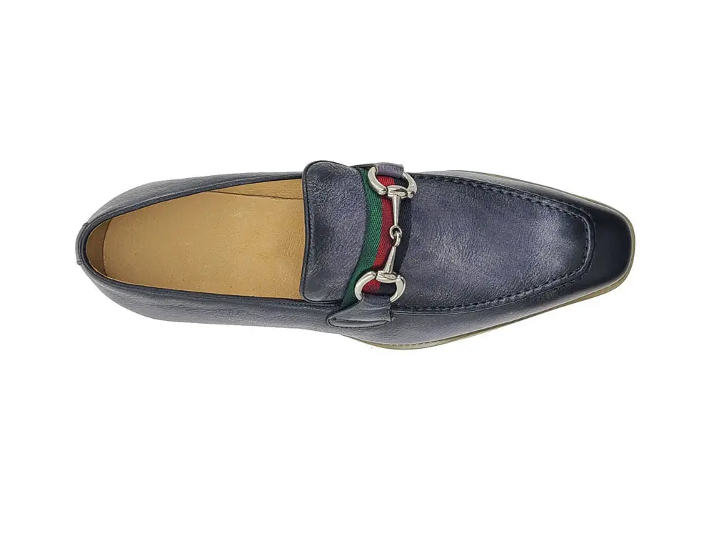 Calfskin Slip-On Horsebit Loafer Carrucci