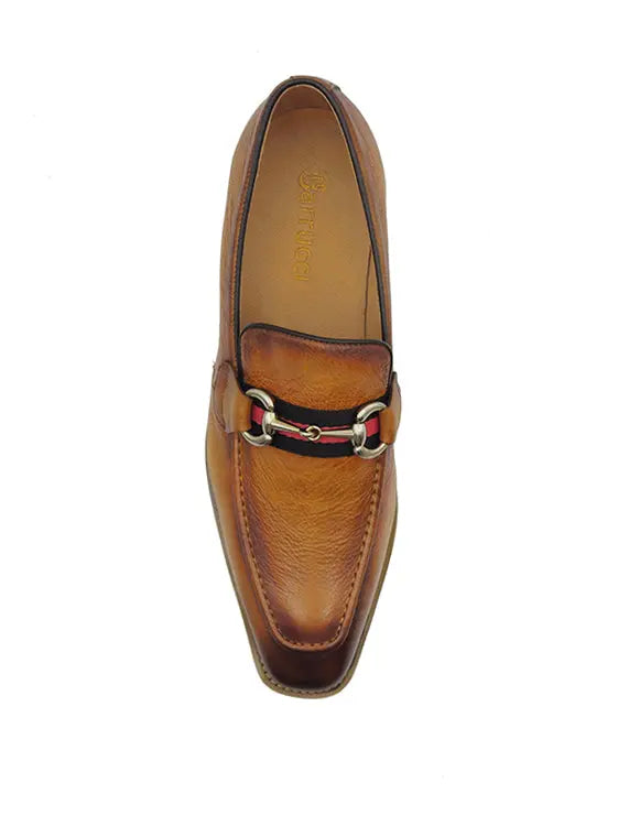 Calfskin Slip-On Horsebit Loafer Carrucci