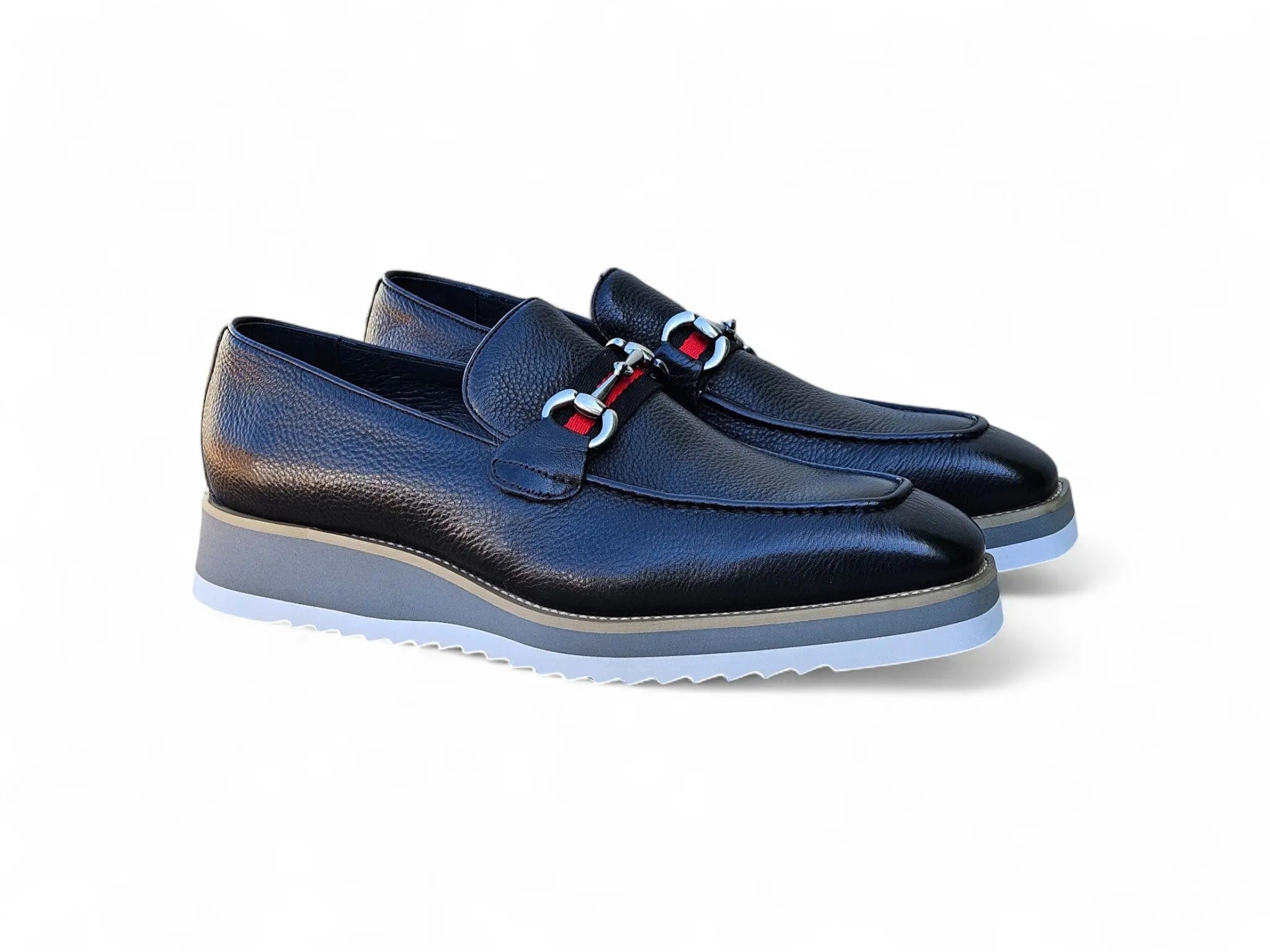 Calfskin Slip-On Horsebit Loafer Carrucci