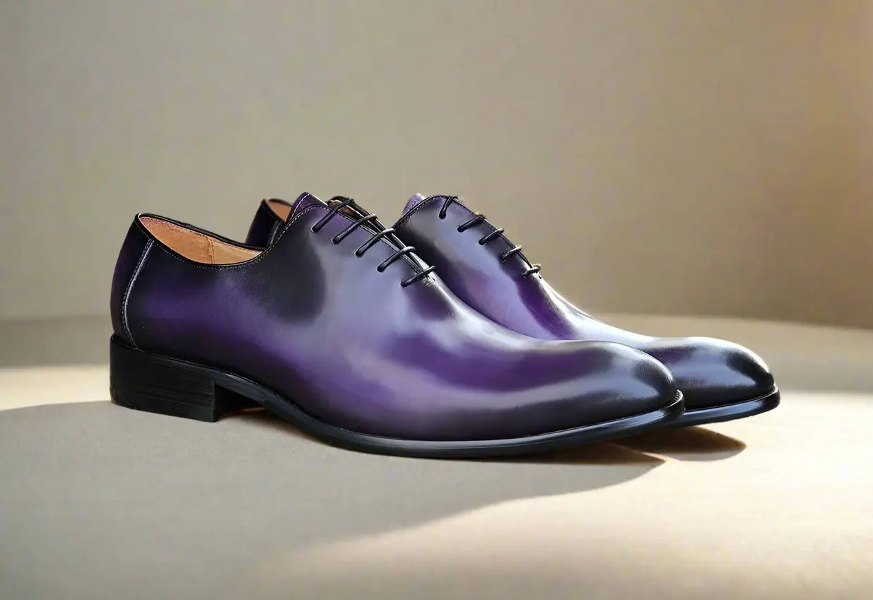 Calfskin Whole Cut Lace-up Oxford Carrucci